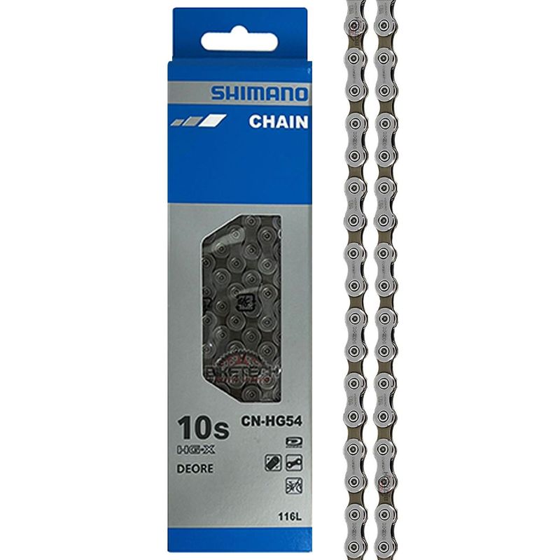 SHIMANO - Cadenilla Bicicleta 10v Shimano Deore Hg54 Cadena Ruta Mtb