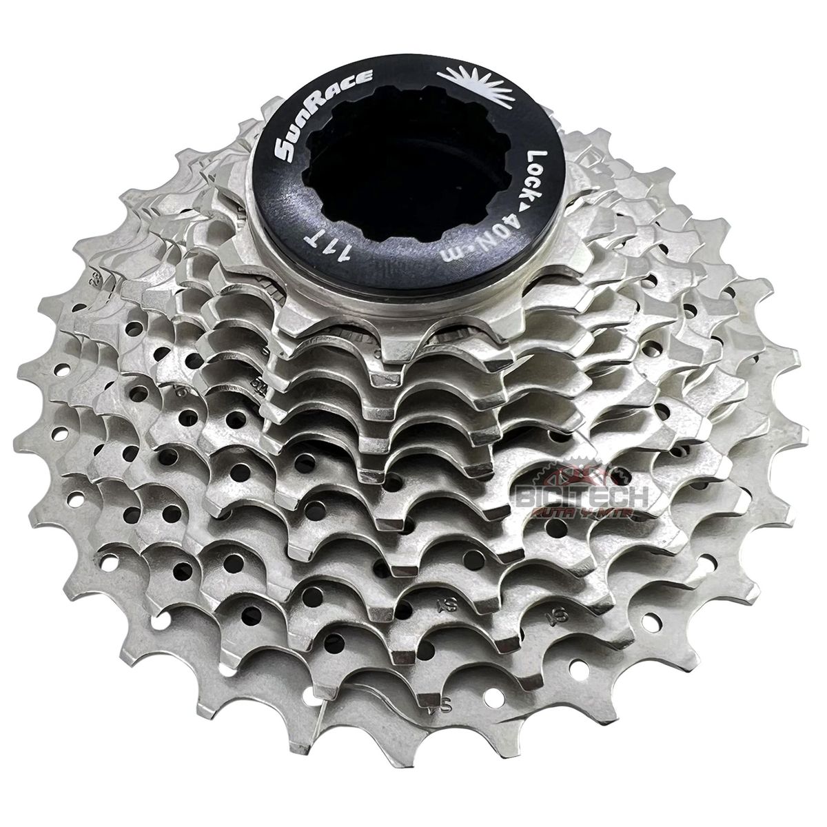 SUNRISE - Pacha Bicicleta Sunrace Rx1 11-28 y Cadena Gw Tornasol