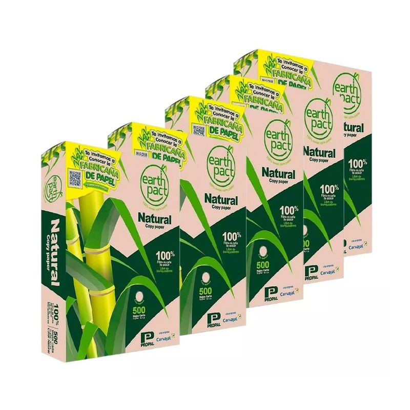 REPROGRAF - Resma De Papel Ecológica Reprograf Carta 72 Gr X 5 Unidades