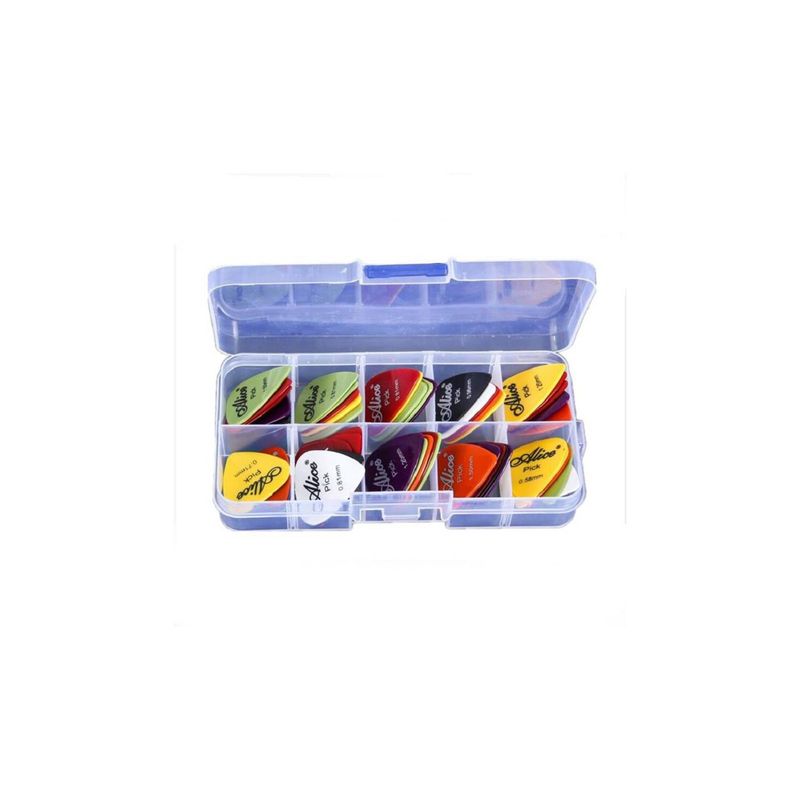 GENERICO - Picks guitarra con caja x10 unidades
