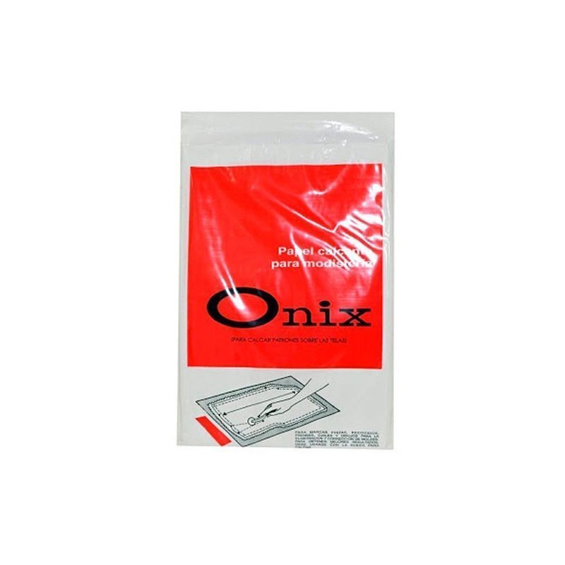 ONIX - Papel Calcante Uso Modisteria Paquete X 10 Hojas Onix