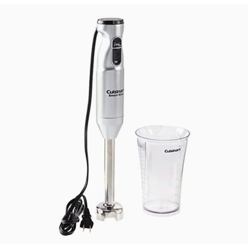 Licuadora batidora inmersión cuisinart plata 300w CUISINART