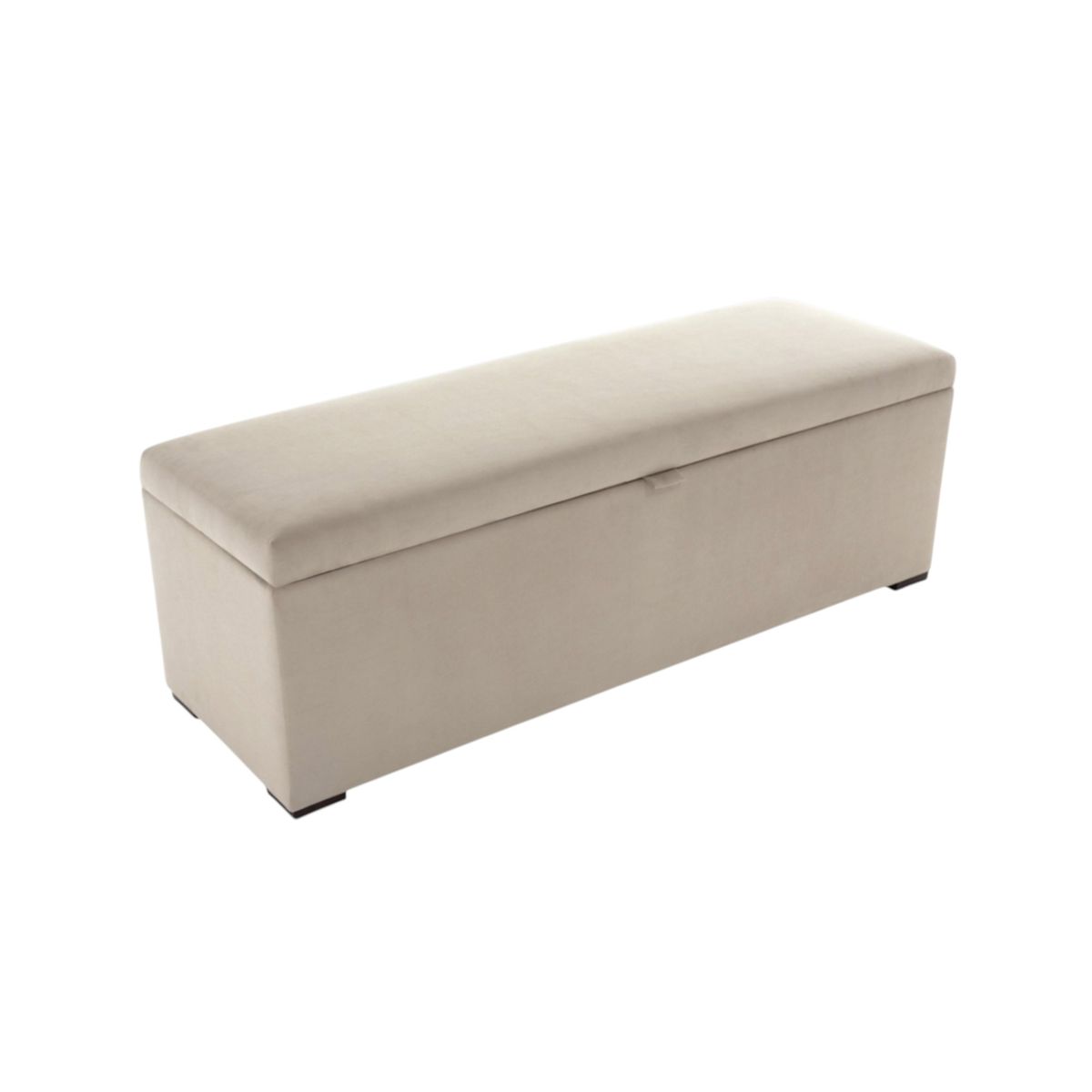 DISEÑOS RAMONA'S - Puff Baúl 80x40 Suiza Beige