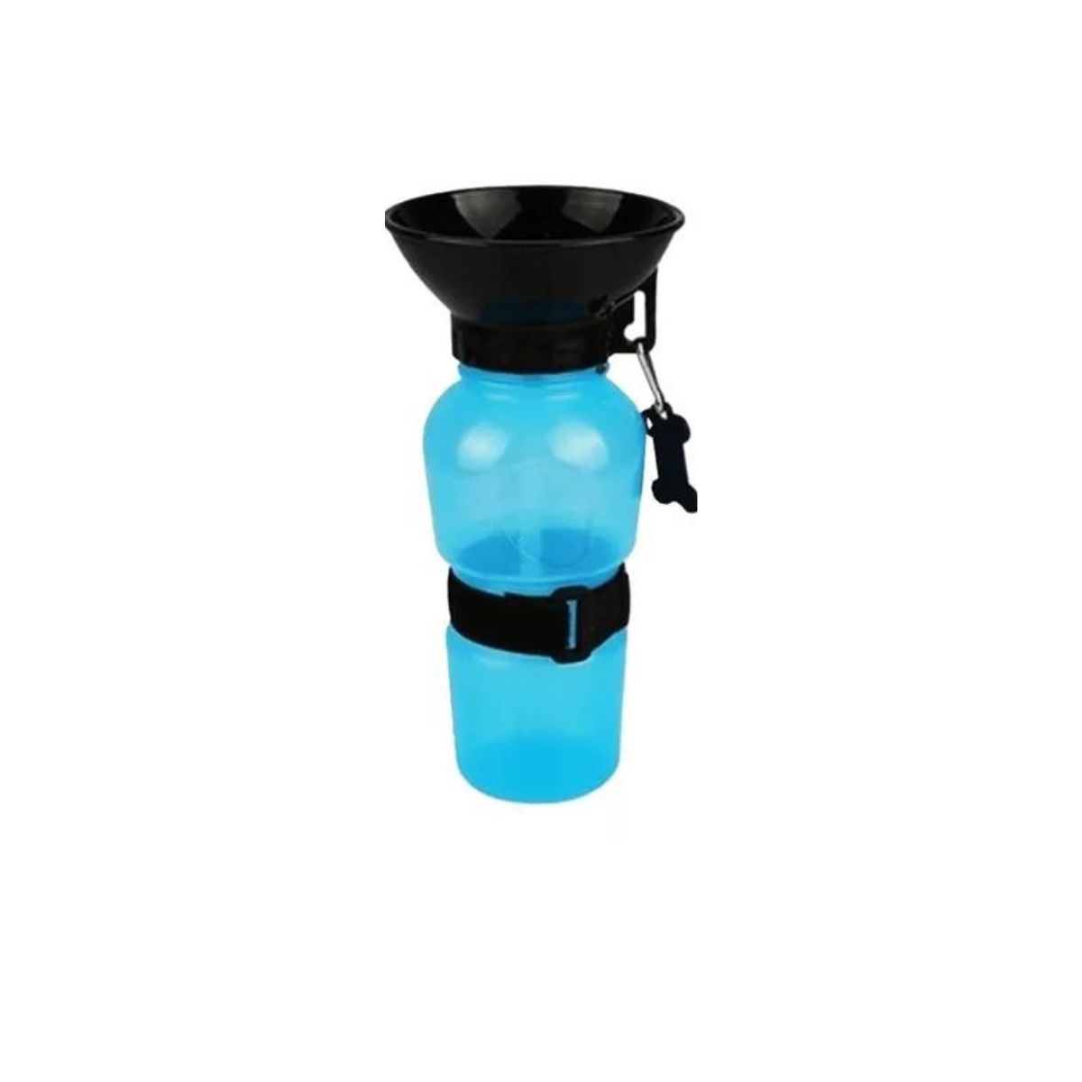 AFM - Bebedero Cono Portatil Para Perros azul o rosado 500ml