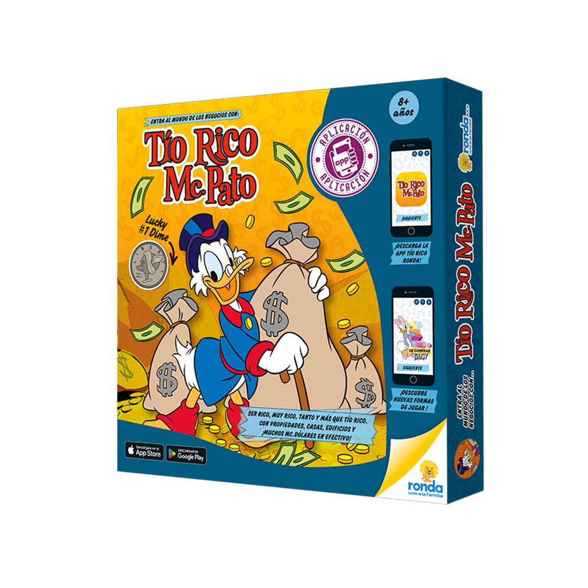 DISNEY - MONOPOLIO TIO RICO PEQUEÑO-