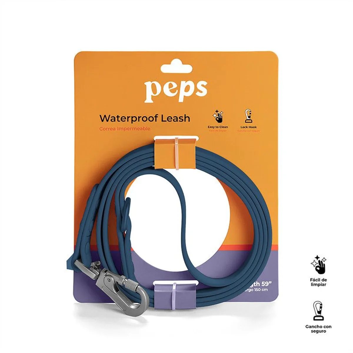 PEPS WE LOVE BEST FRIENDS - Correa Porta Bolsas Arnes Collar Perro Peps Kit De Paseo-