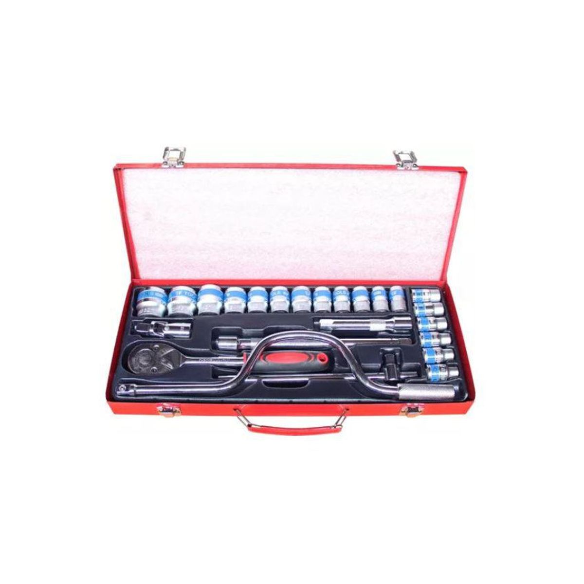 AMERICO SHOP - Juego de copas de 24 piezas cuadrante de 1/2 trabajo pesado rache