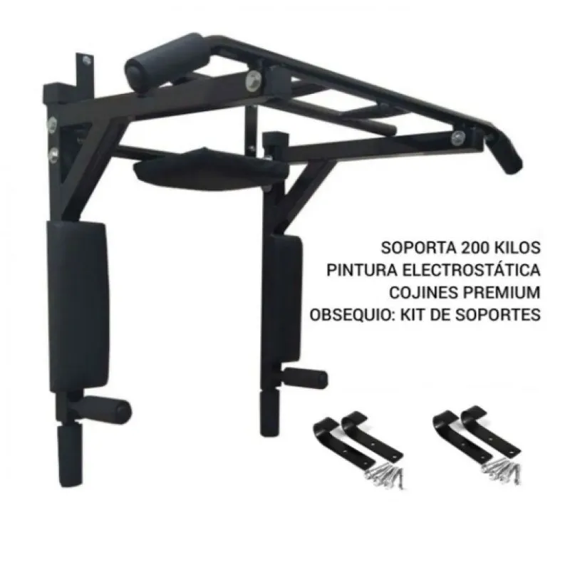 Barra multifuncional de ejercicio abdomen dominadas Saco de