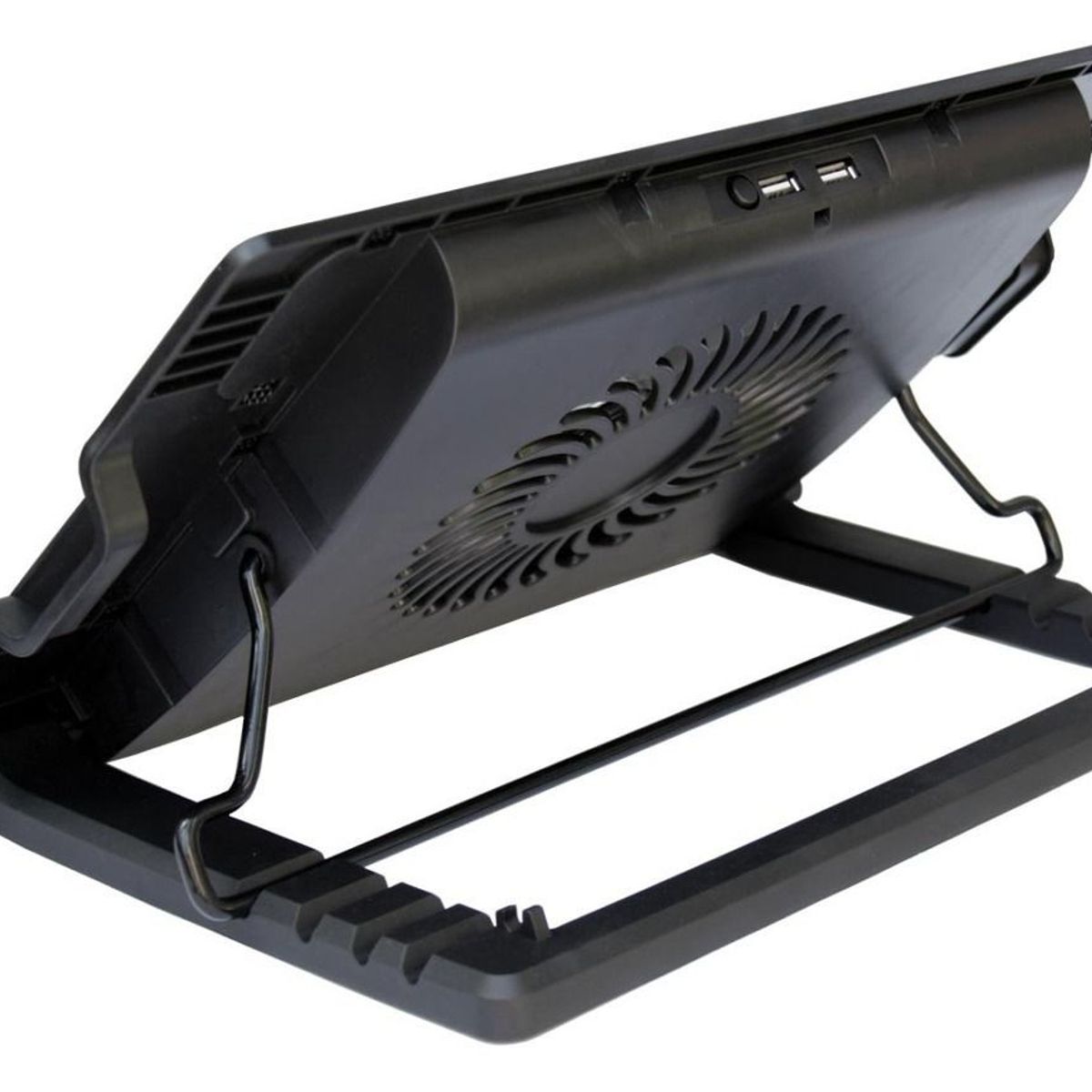 GENERICO - Base Refrigerante B180 (5 Posiciones, 2 Puertos) - Negro