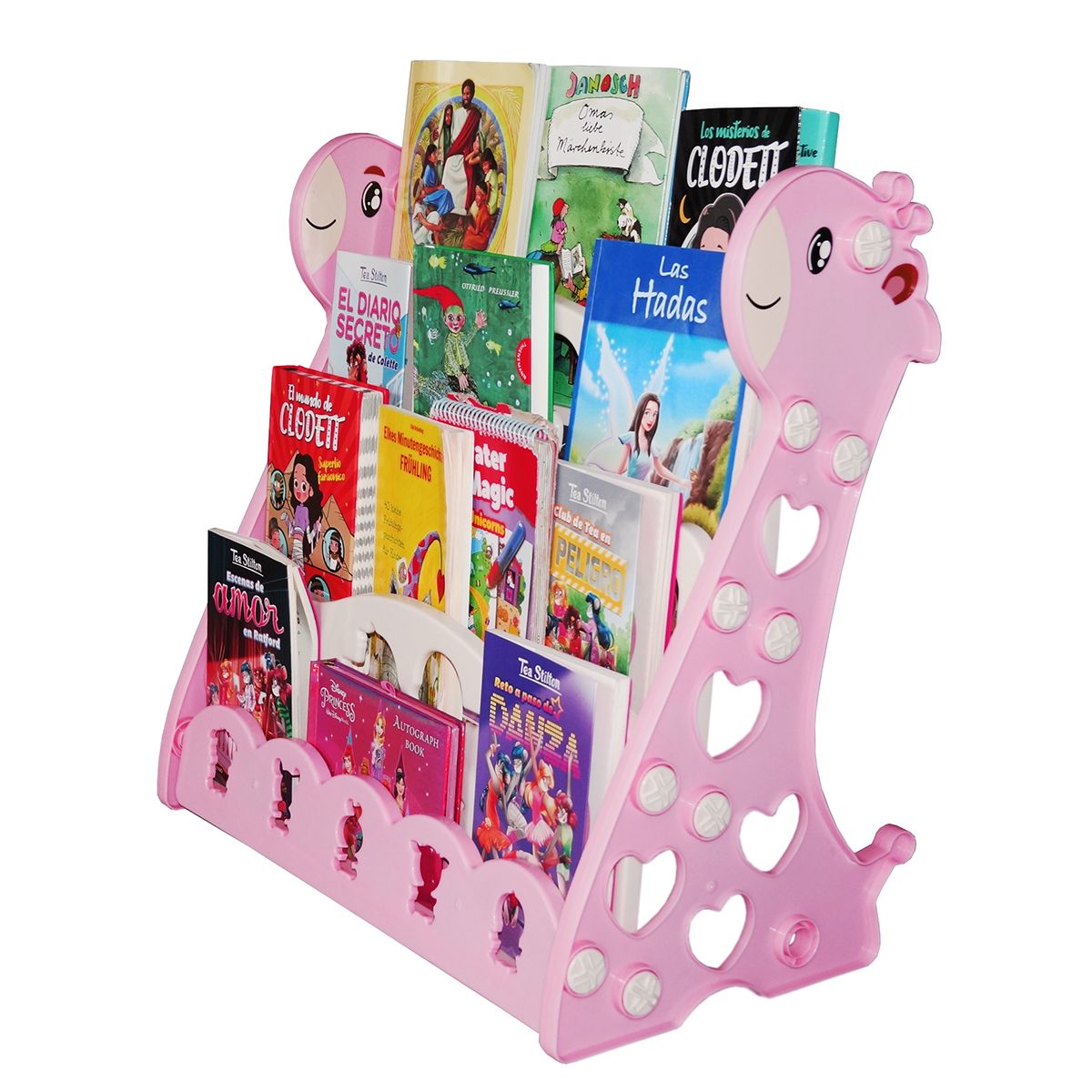 ENFANT'ASY - Librería Estantería Plástica Niños Librero Libro 51 X 53 Cm_.