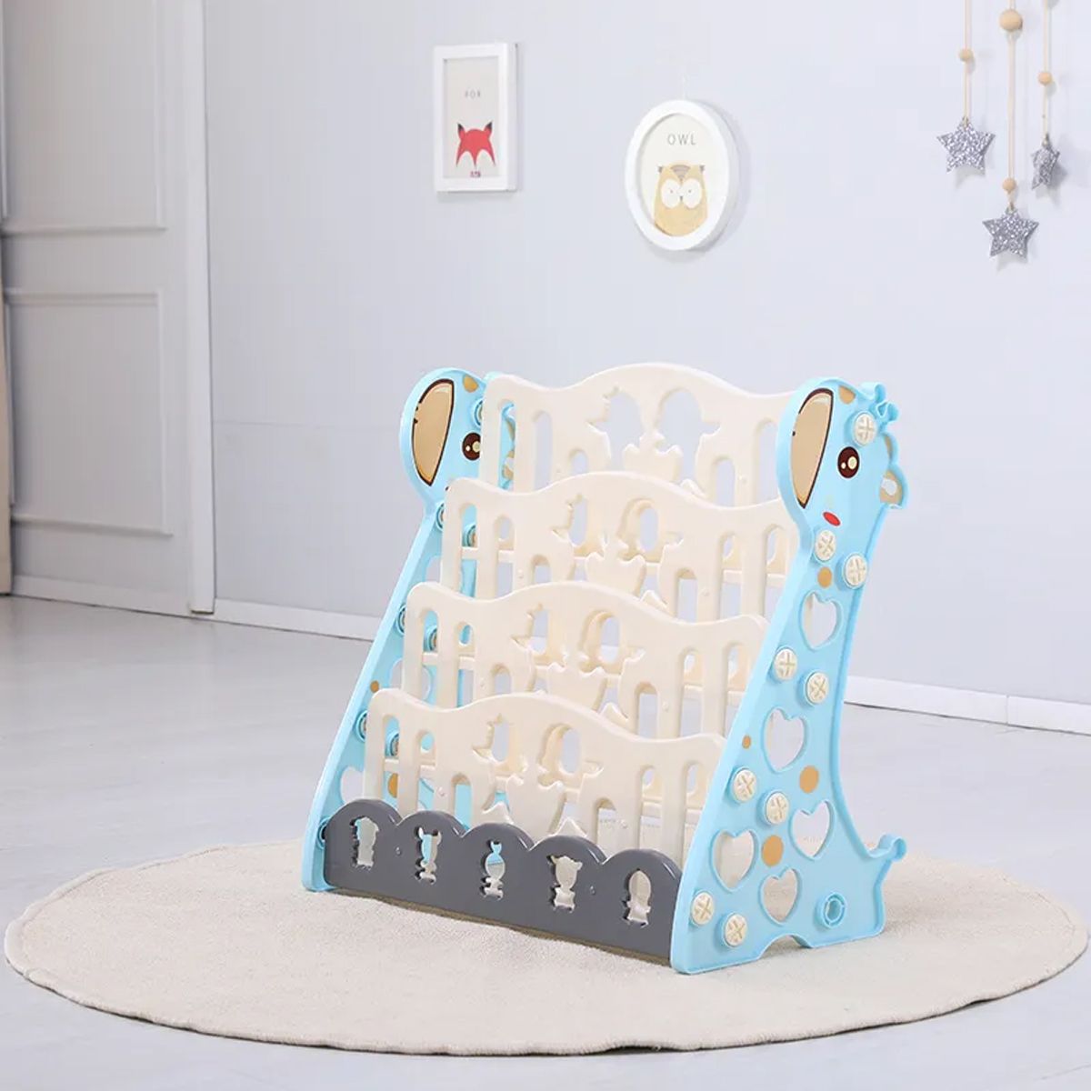 ENFANT'ASY - Librería Estantería Plástica Niños Librero Libro 51 X 53 Cm-