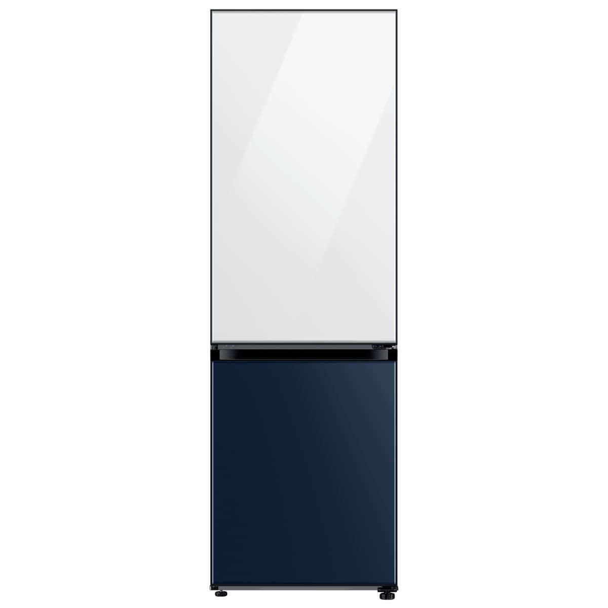 SAMSUNG - Nevera Samsung Bespoke 339 Lts Tipo Europeo Blanco Y Azul - Rb33A30708A/Co