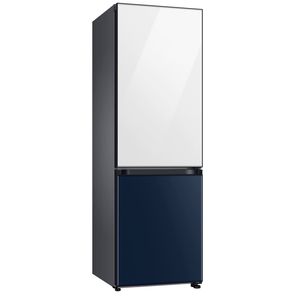 SAMSUNG - Nevera Samsung Bespoke 339 Lts Tipo Europeo Blanco Y Azul - Rb33A30708A/Co