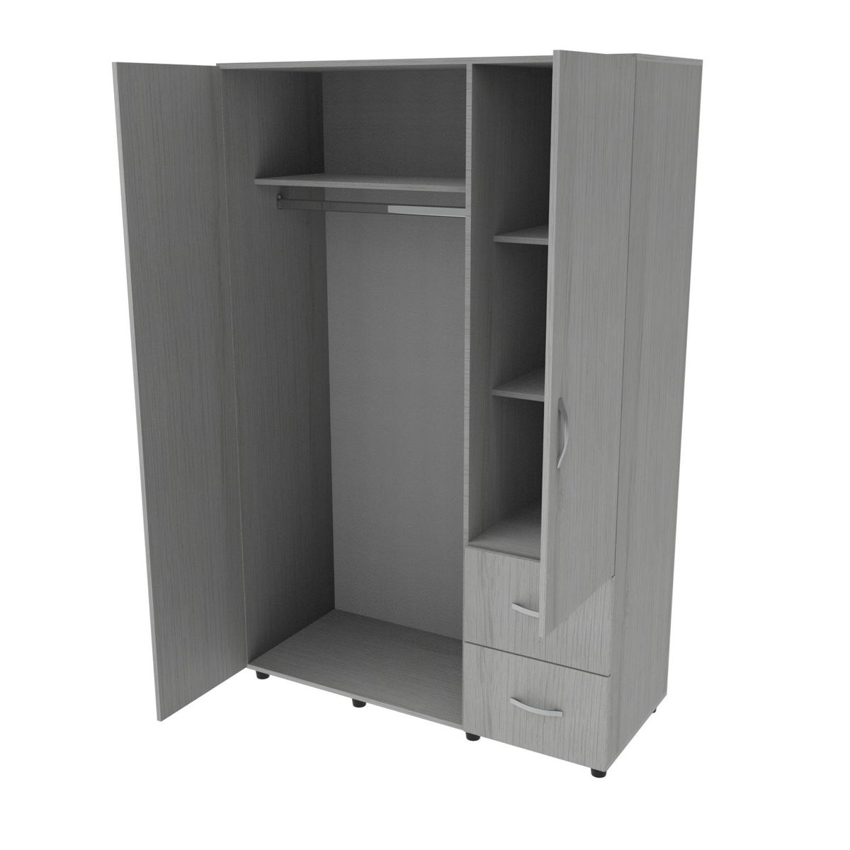 MODUOFI - Closet Mayorca Color Venecia Blanco