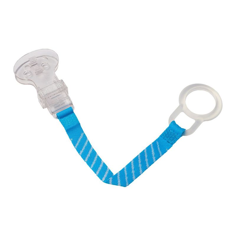 DR BROWNS - Sujetador Para Chupo de Bebé Azul Dr Browns