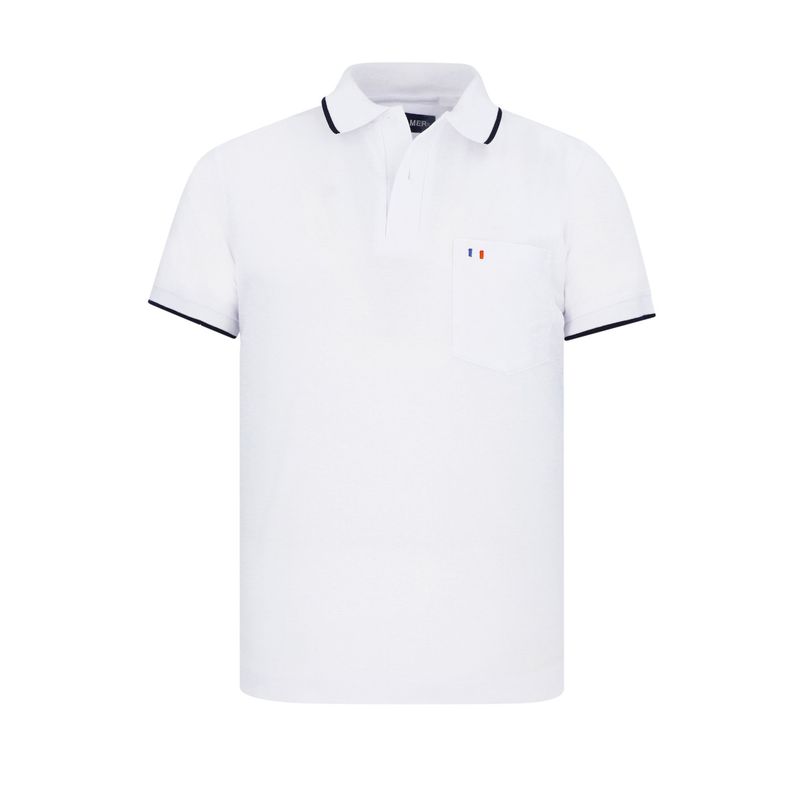 HAMER - Polo Hamer para hombre con bolsillo