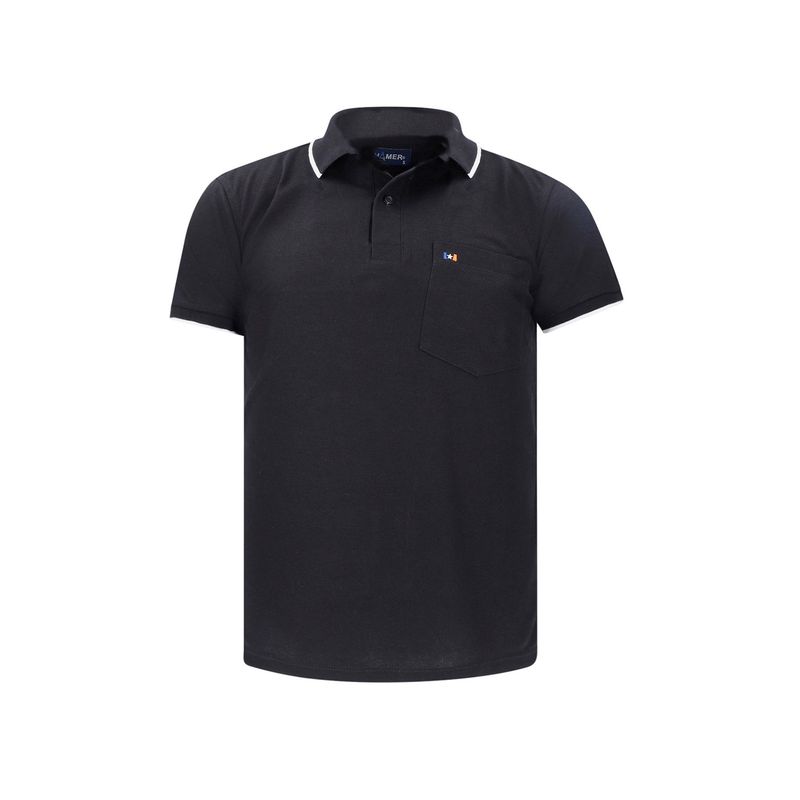 HAMER - Polo para hombre Hamer con bolsillo