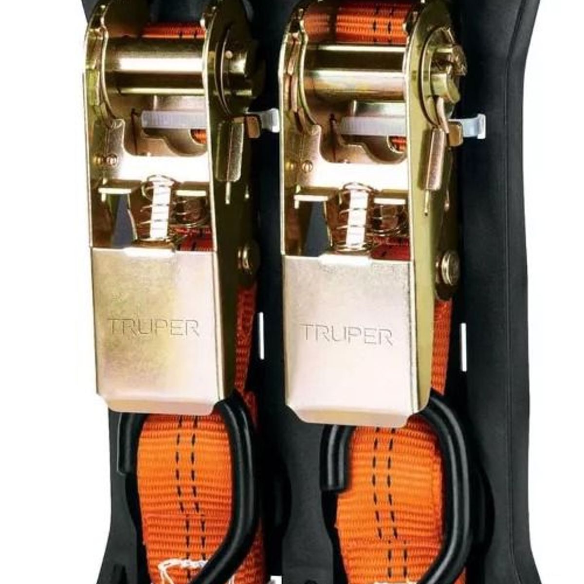 TRUPER - Juego De 2 Sujetadores Con Ratchet Carga Máxima 400 Kg