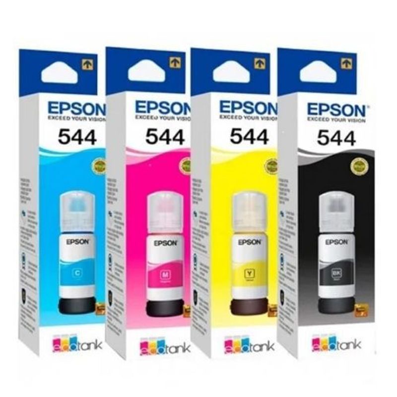 EPSON - TINTA EPSON T544 YELLOW IMPRESORA L3210-L3250