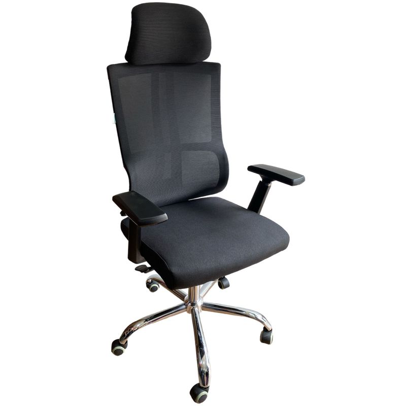 AKIVOY - Silla De Oficina Ejecutiva Cooper Color Negro Ergonómica-