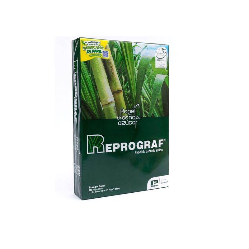 REPROGRAF - Resma Oficio Bond 75gr Reprograf X 500 Hojas