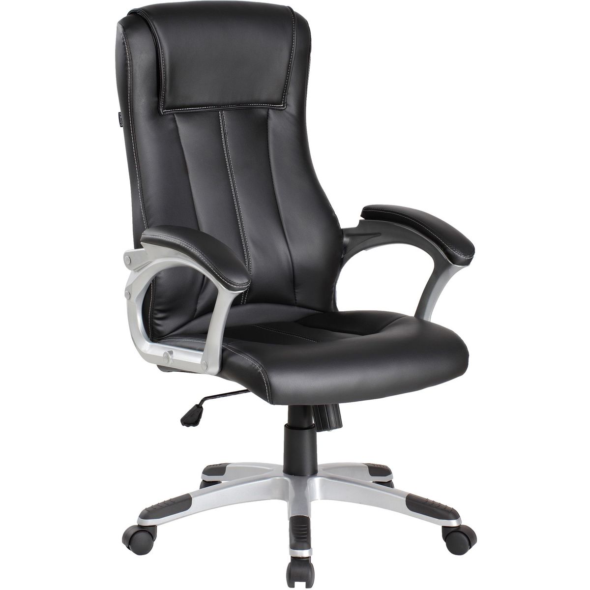 AKIVOY - Silla de Oficina Gerencial Presidencial en Cuero Color Negro