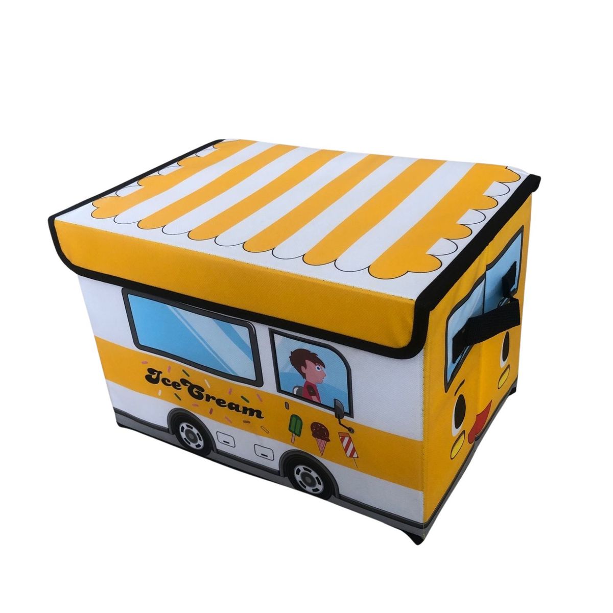 ENFANTASY - Organizador De Juguetes Y Ropa Infantil Caja Con Tapa