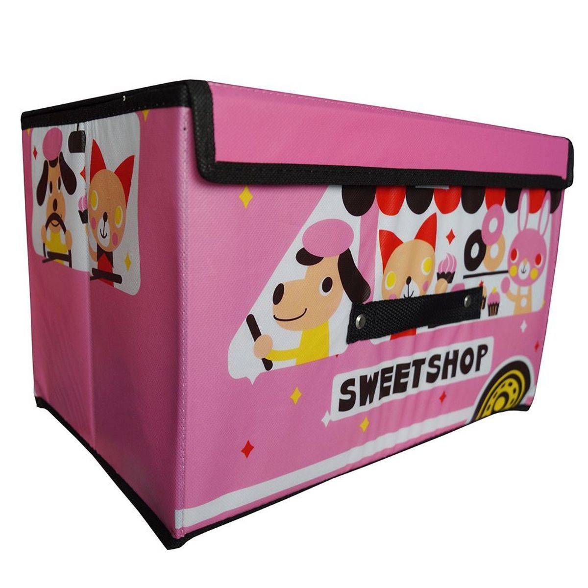 ENFANTASY - Organizador De Juguetes Y Ropa Infantil Caja Con Tapa