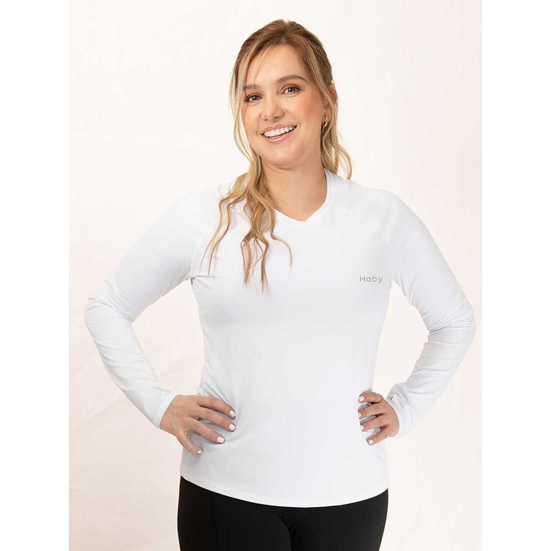 HABY - Camiseta Deportiva Manga Larga Haby