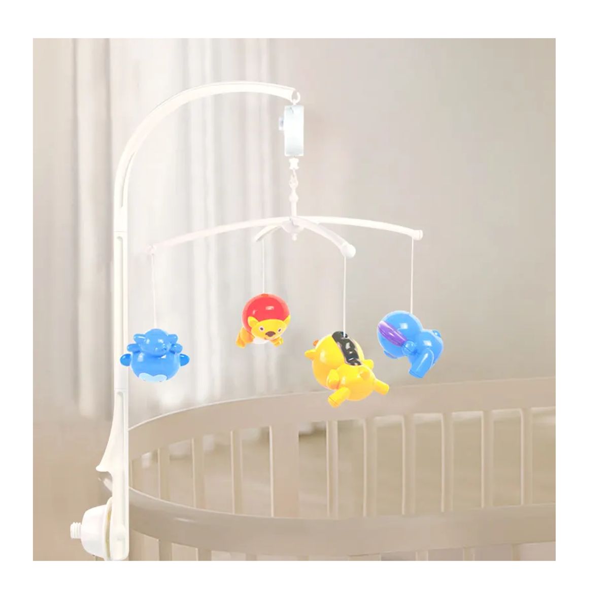 KIDSHOP - Movil Musical Para Bebe Para Cuna O Corral Animales HE0305