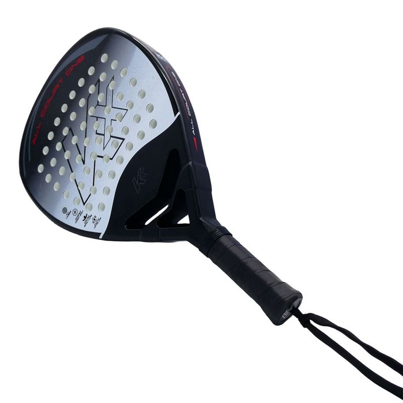 WILSON - Pala De Pádel Raqueta K6 Paddle Carbon All Court One