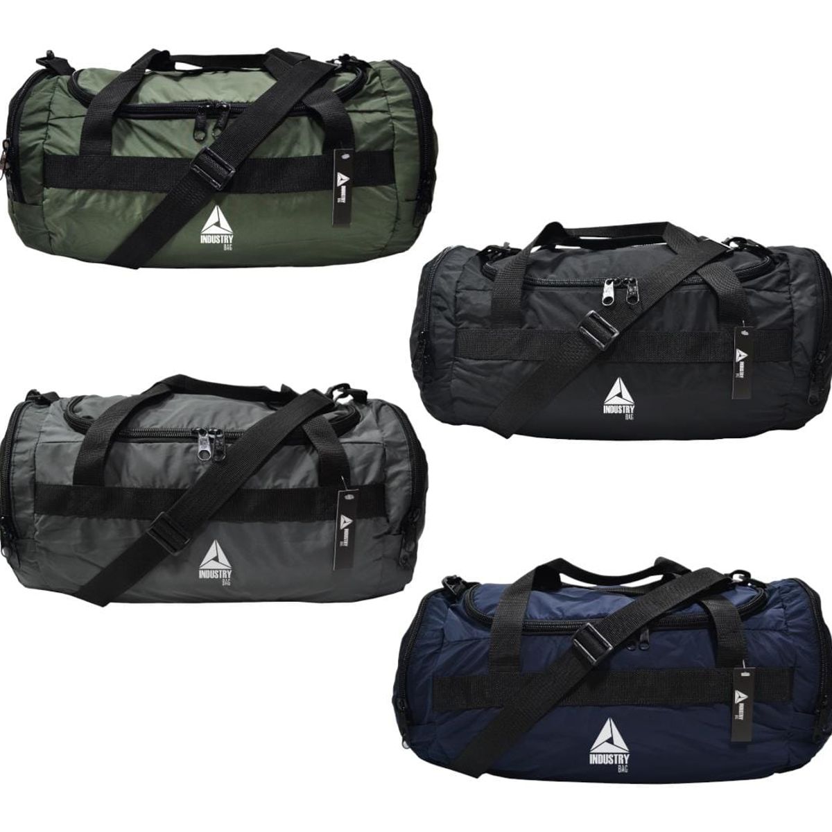 INDUSTRY BAG - Mochila En Lona INDUSTRY BAG Morral Deportivo Bolso Gimnasio-