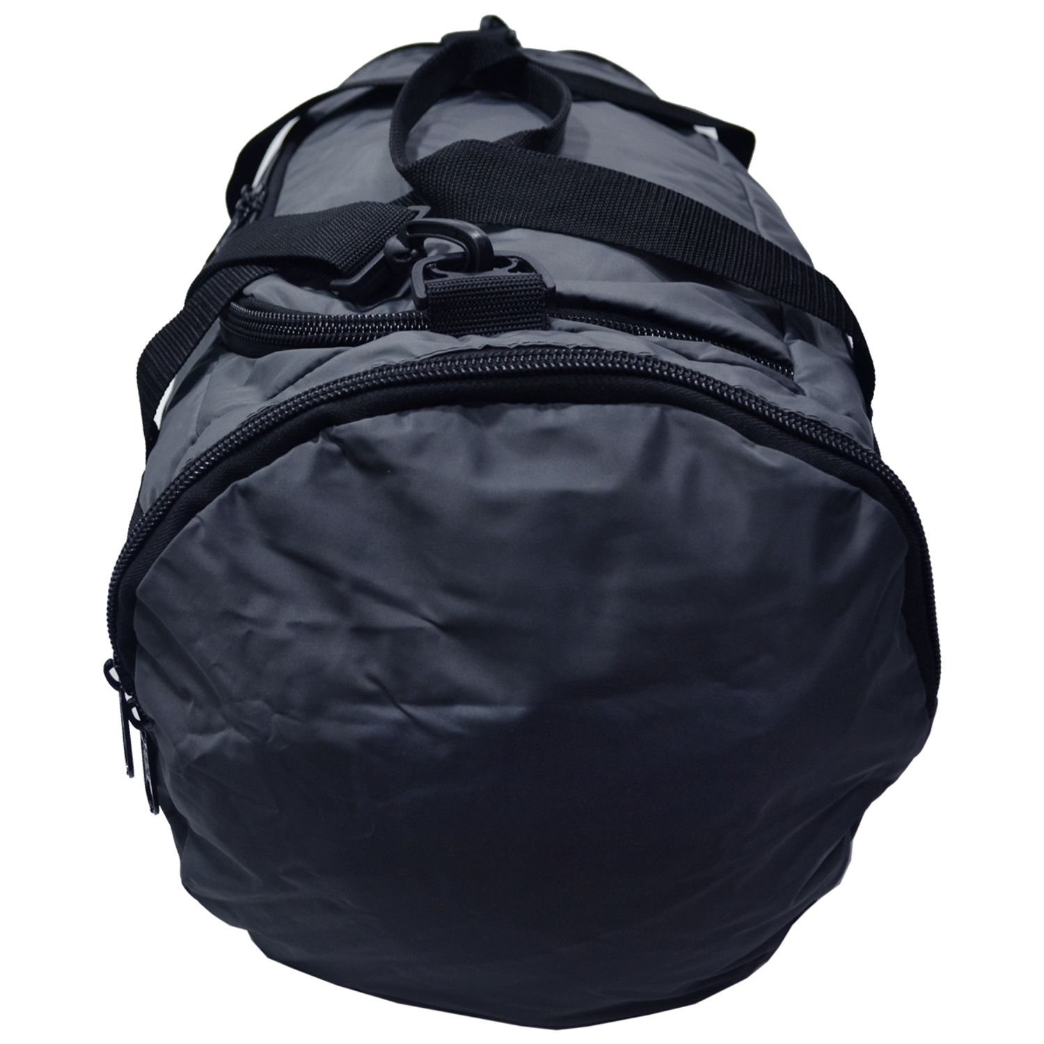Serious Steel Fitness Bolsa De Gimnasio | Bolsa De Lona De Nailon 1000D | Resistente, Negro