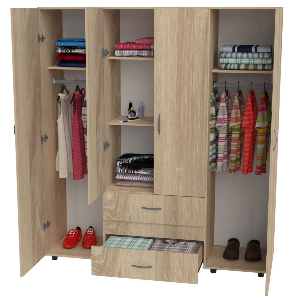 MODUOFI - Clóset Toronto 187x168x50 Color Germany