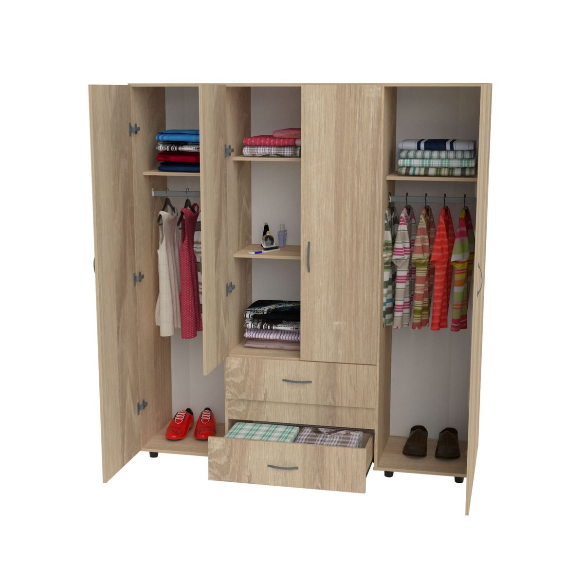 MODUOFI - Clóset Toronto 187x168x50 Color Germany