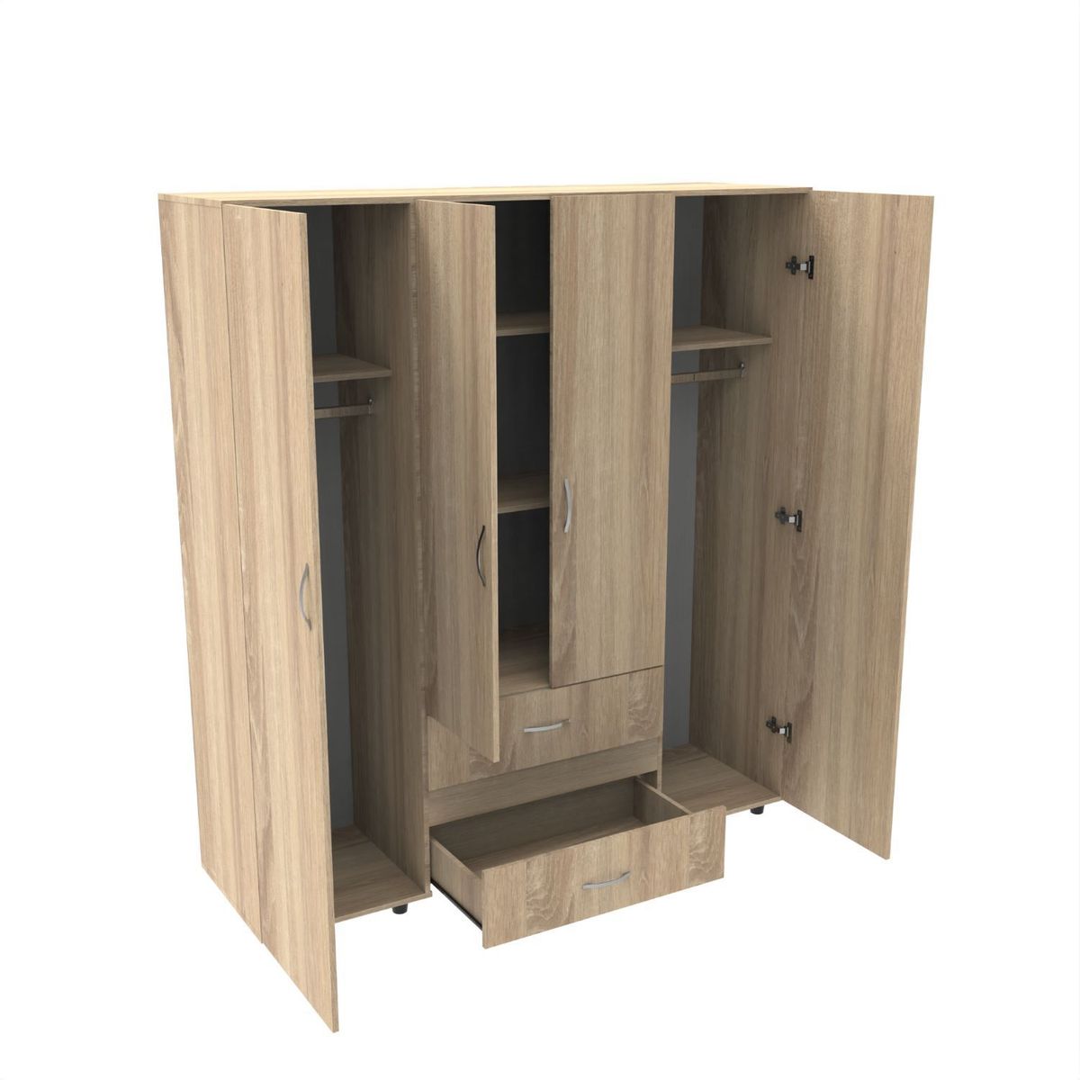 MODUOFI - Clóset Toronto 187x168x50 Color Germany