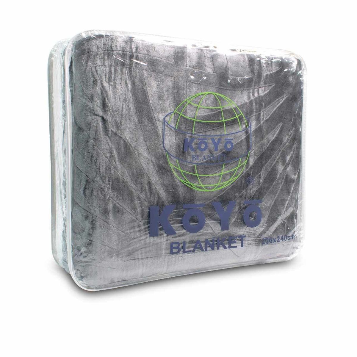 KOYO - Cobija Térmica 200x240 cm Repujada Koyo - Gris