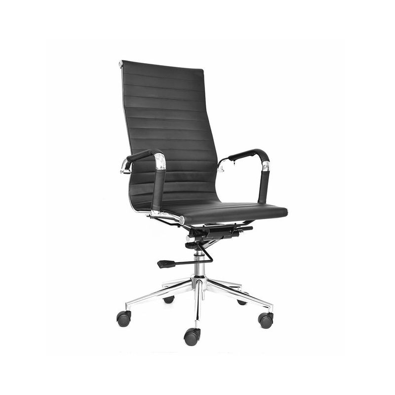 GENERICO - Silla de Oficina Ergonómica Boss Negra