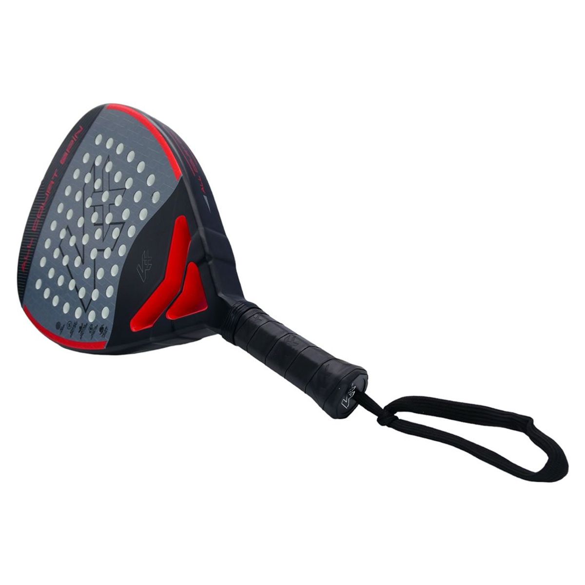 K6 - Pala De Pádel Raqueta K6 Paddle Carbon All-court Spin