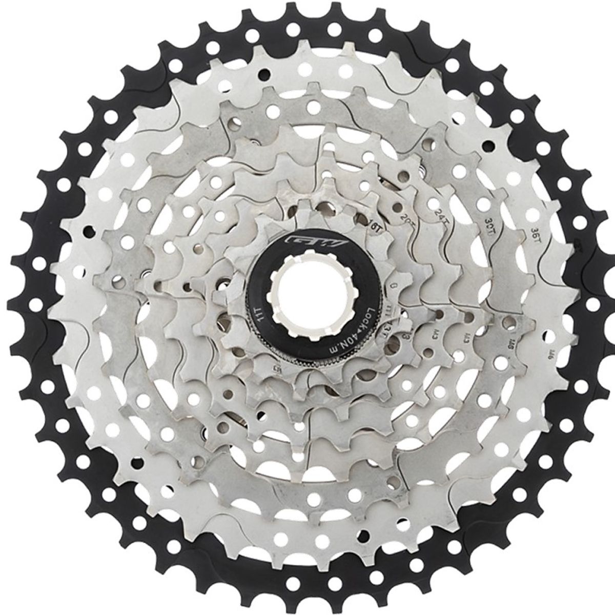 GW - Pacha Cassette Bicicleta Gw 8v 11-40 Compatible Con Shimano