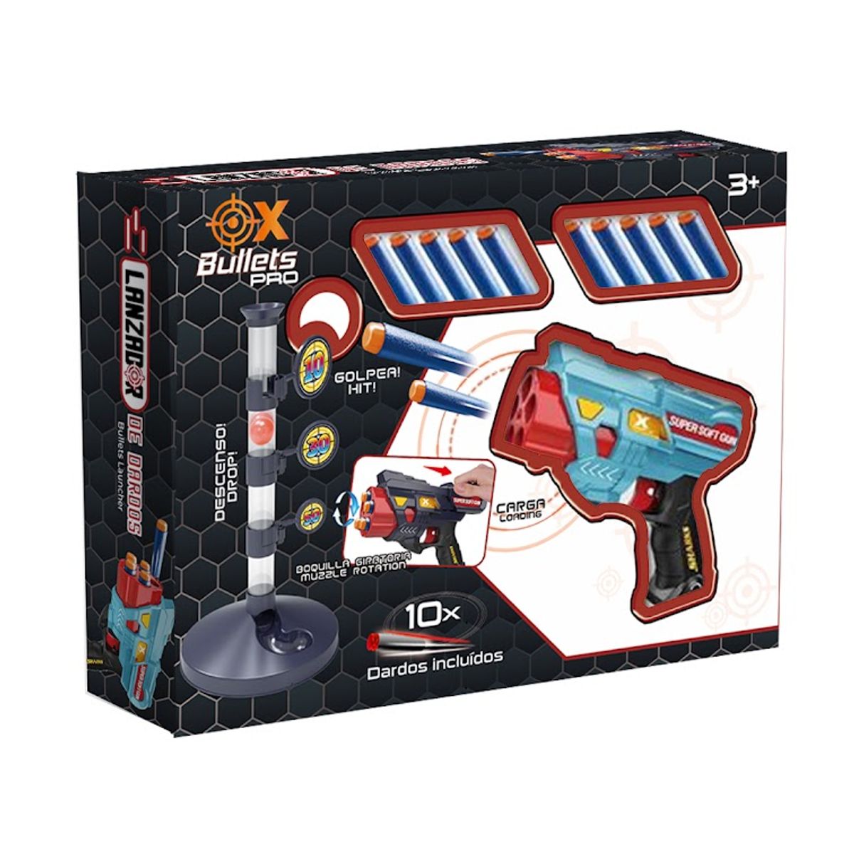 OX BLOCKS - Set lanzador de dardos - BS23147