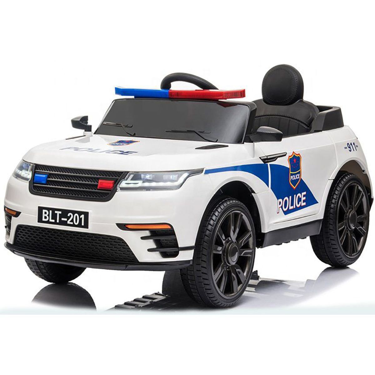 BEBESUNITA - Carro Electrico Niños Land Rover Llanta Caucho 12v - Blanco