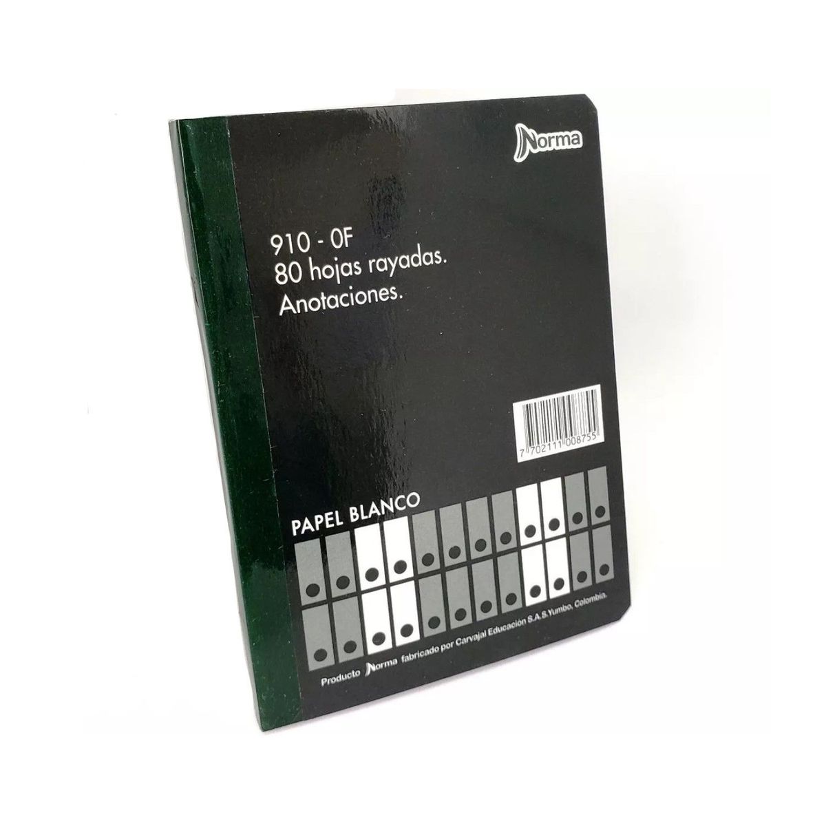 NORMA - Libro De Actas 1/2 Oficio Norma 80-OF - 80 Hojas Rayada