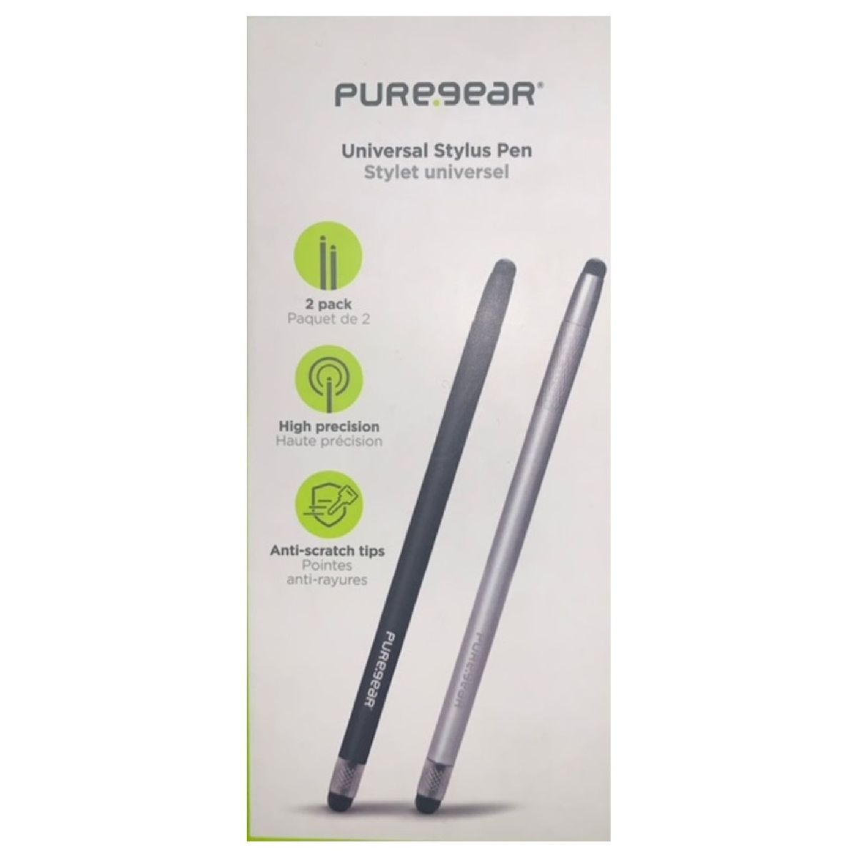 PURE GEAR - Lapiz Tactil Universal - 2 unidades