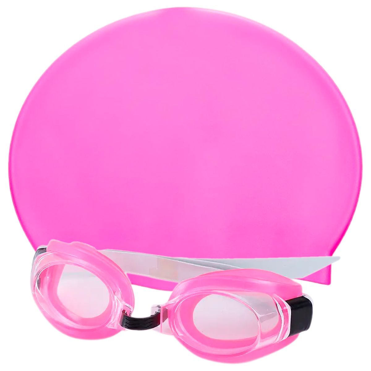 GENERICO - Set natación intex kit x 3 gafas gorro silicona y tapa oidos
