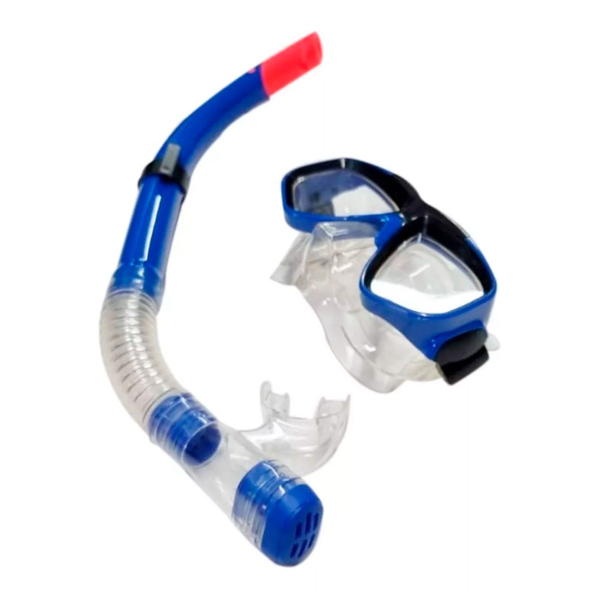 SWIMMER - Set Careta Snorkel Adulto Doble Válvula Swimmer Buceo