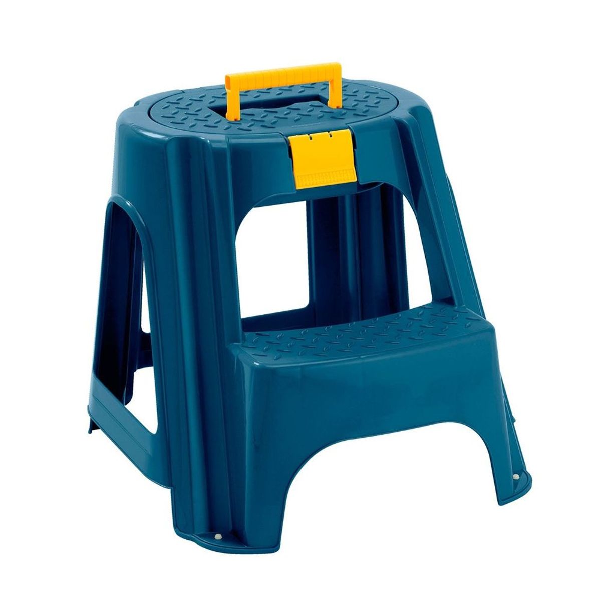 RIMAX - Escalesilla con Tapa Organizadora Azul Petroleo