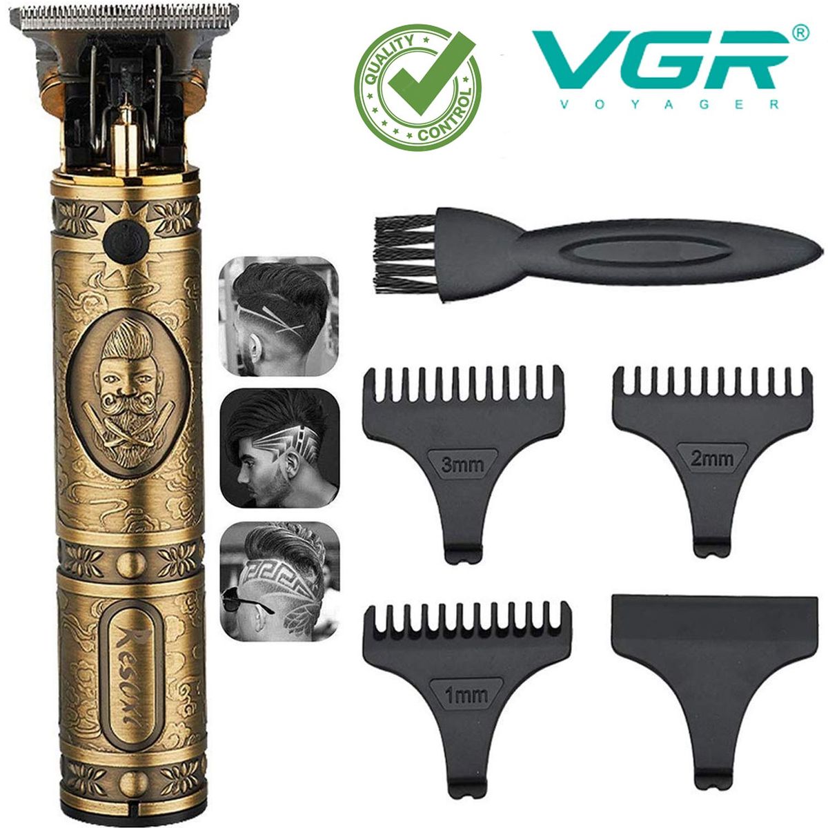 VGR - Cortadora De Pelo Y Barba Maquina De Afeitar VGR 085