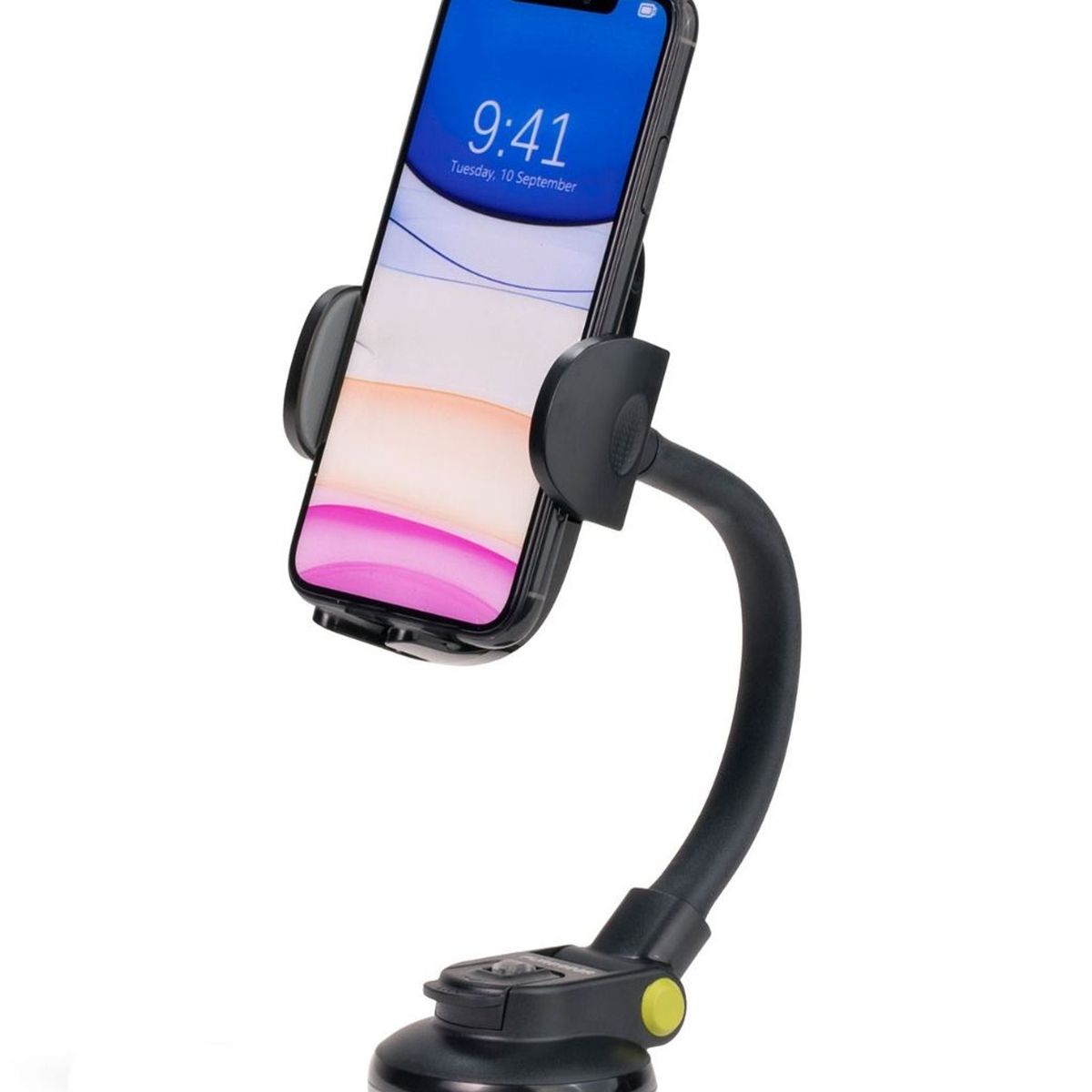 PURE GEAR - Soporte para Auto Con Ventosa Panoramico Universal Dash Cup