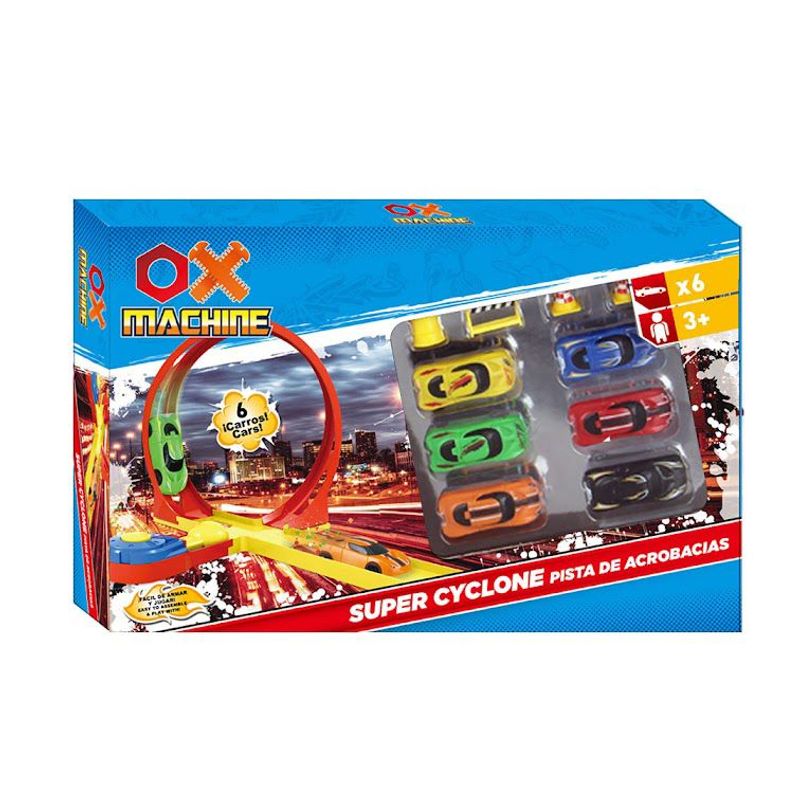OX TOYS - SUPER CYCLONE PISTA DE ACROBACIAS